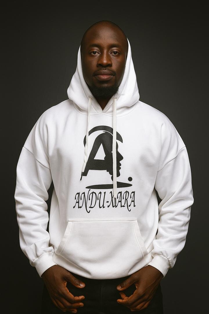 Capuchon Andu-Xara blanc style urbain