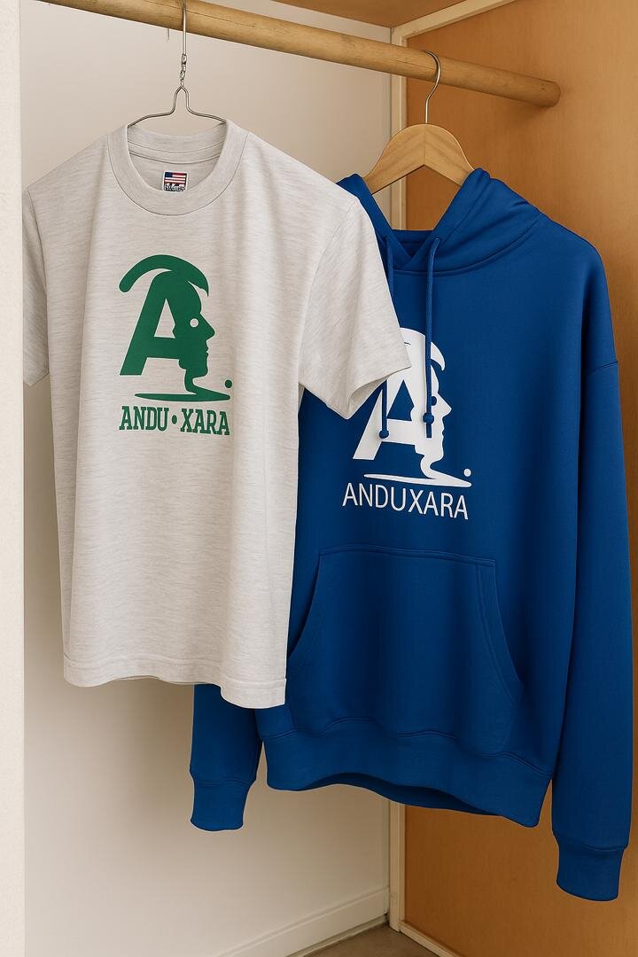 Combinaison Andu-Xara T-shirt et Capuche Bleu