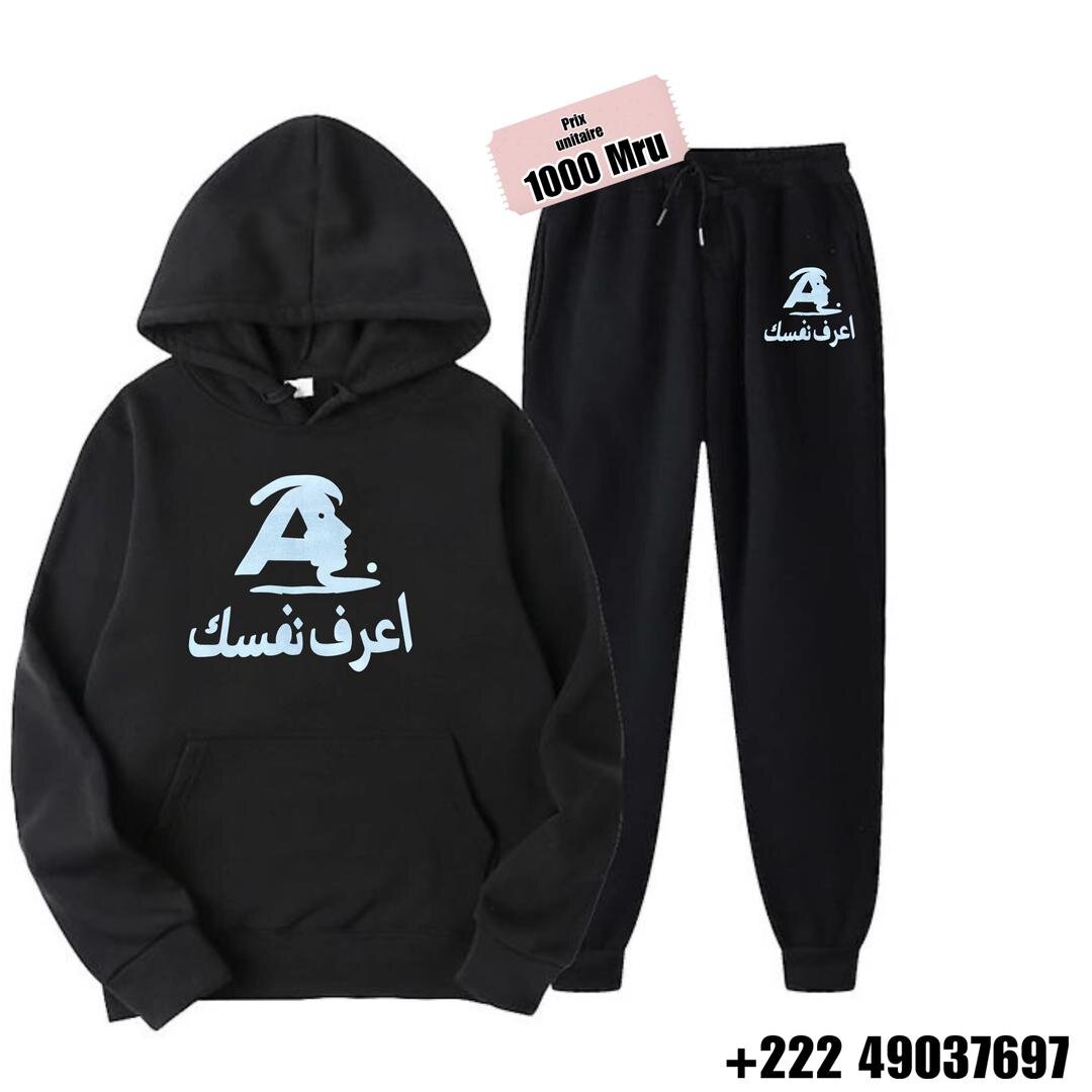 Ensemble Andu-Xara capuche style arabe complet